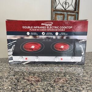 Brentwood Double Infrared Electric Cooktop NEW